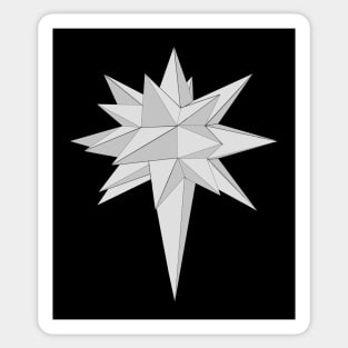 3D Star of Bethlehem Sticker